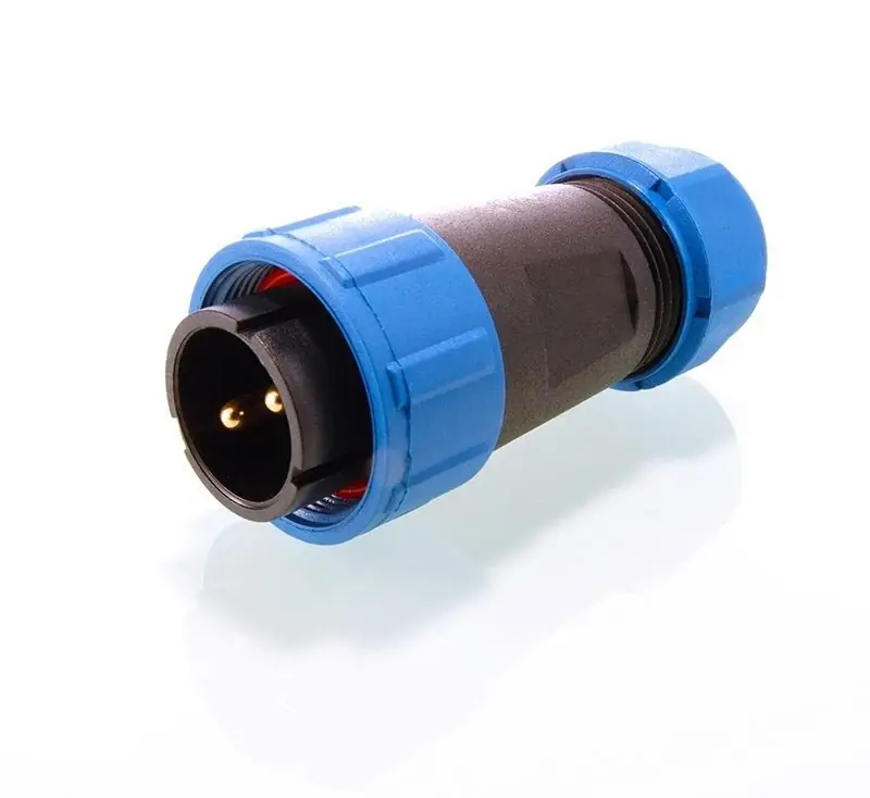 Kabelsystem, Adapter Weipu 2-polig männlich Highlight