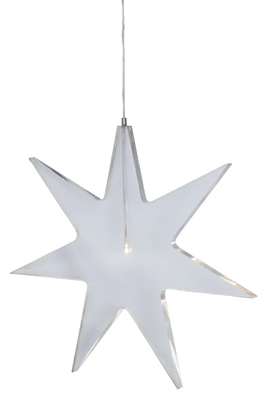 Sonderangebot LED-Acrylstern "Karla", Farbe: transparent