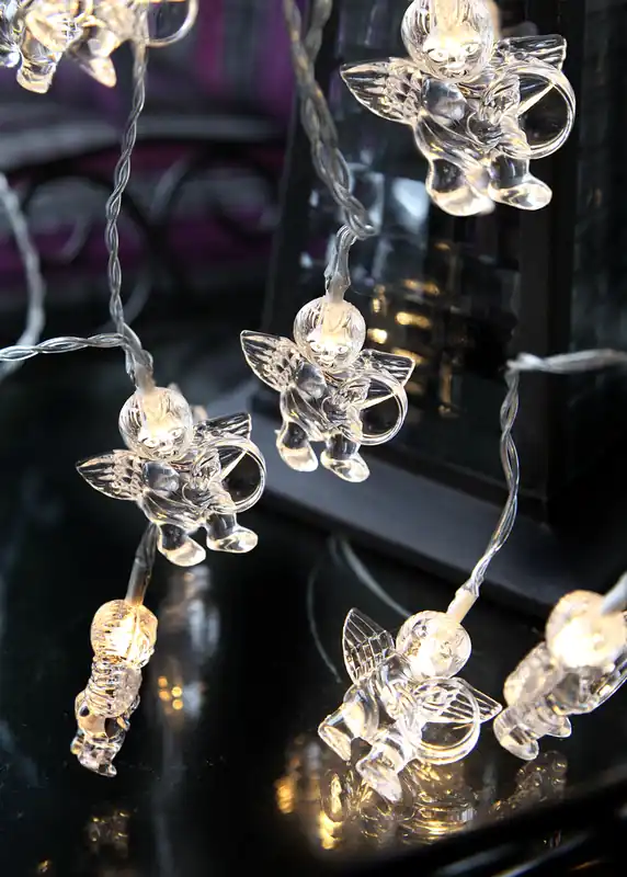 Markenprodukt LED-Lichterkette "Angels", 10 w/w LED