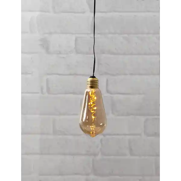 Sonderaktion LED-Deko-Licht "Glow", 5 warmwhite LED, Amber-Glas