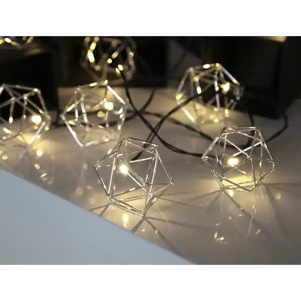 Beliebt LED-Lichterkette "Edge", 10 warmwhite LED,