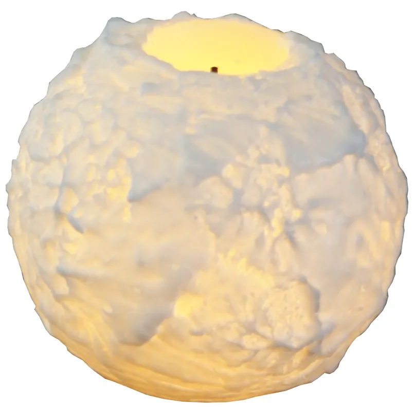 LED-Kugelkerze "Snowta"mit Echtwachs,flackernd Günstig