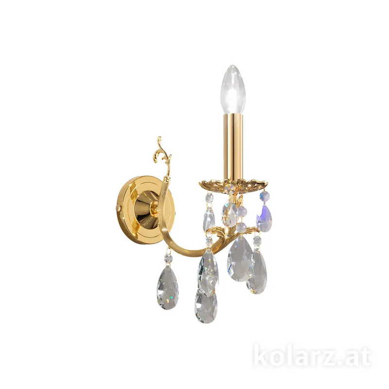 Wandleuchte VICTORIA 2, Schüssel Gold, 11/20/26 Sofort Bestellen