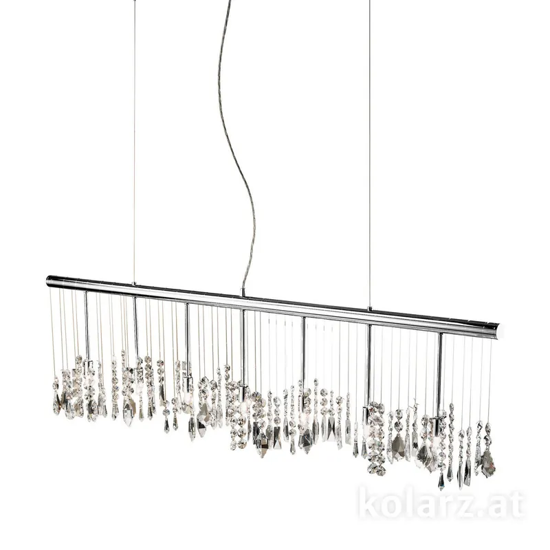 Preis Gesenkt Pendelleuchte STRETTA, KOLARZ Pure Kristalle, Chrom, 120