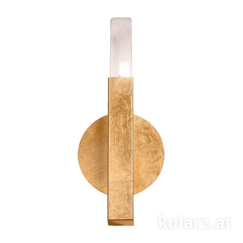 Markenprodukt Wandleuchte SPIGOLO, Blattgold, 6/30/12