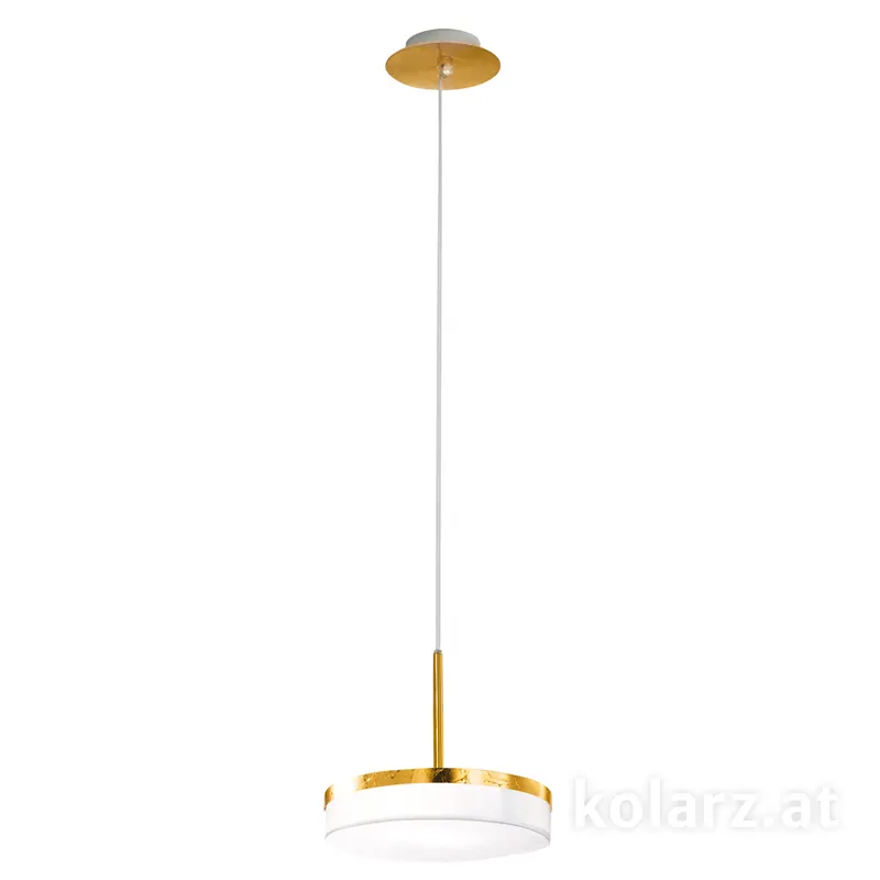 Begrenztes Angebot Pendelleuchte SOLIS, Blattgold, Ø23