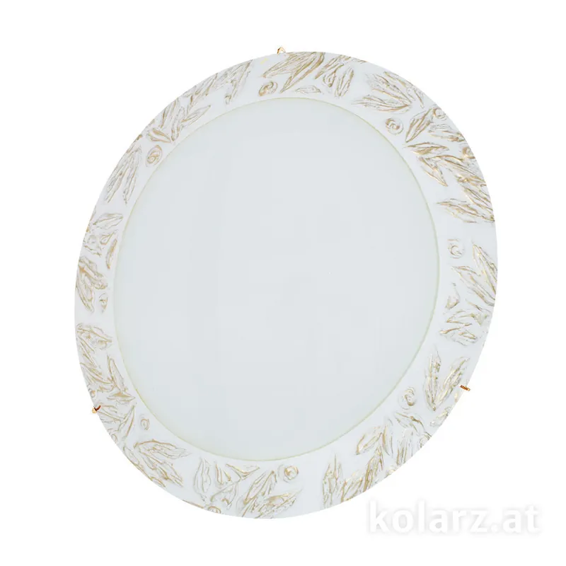 Neue Kollektion Deckenleuchte SERENA, Libertà White/Antique, Ø50