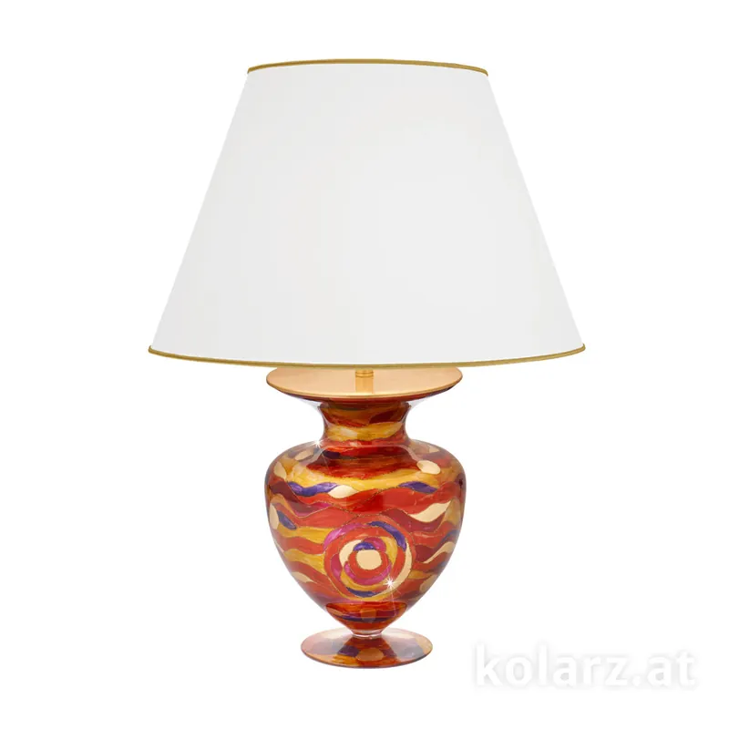Sichere Zahlung Tischleuchte ANFORA, Aqua Red, Höhe 65