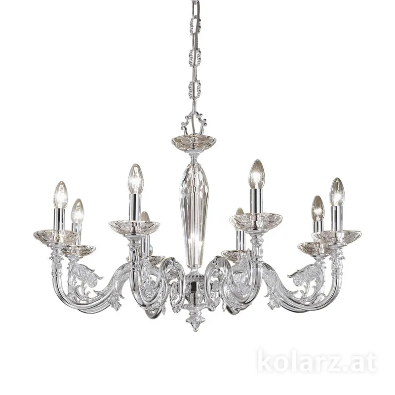 Luster CONTARINI, Chrom, Ø85, 8-flammig Angebot
