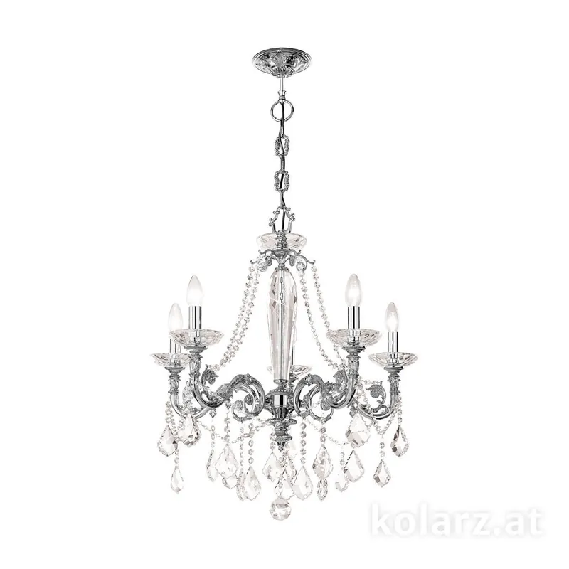 Luster CONTARINI CRYSTAL, KOLARZ Pure Kristalle, Chrom, Ø65, 5-flammig Bestseller