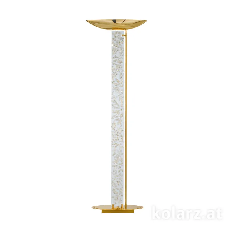 Bodenleuchte DELPHI, Libertà White/Antique, 185, Max. Höhe 185cm Begrenztes Angebot