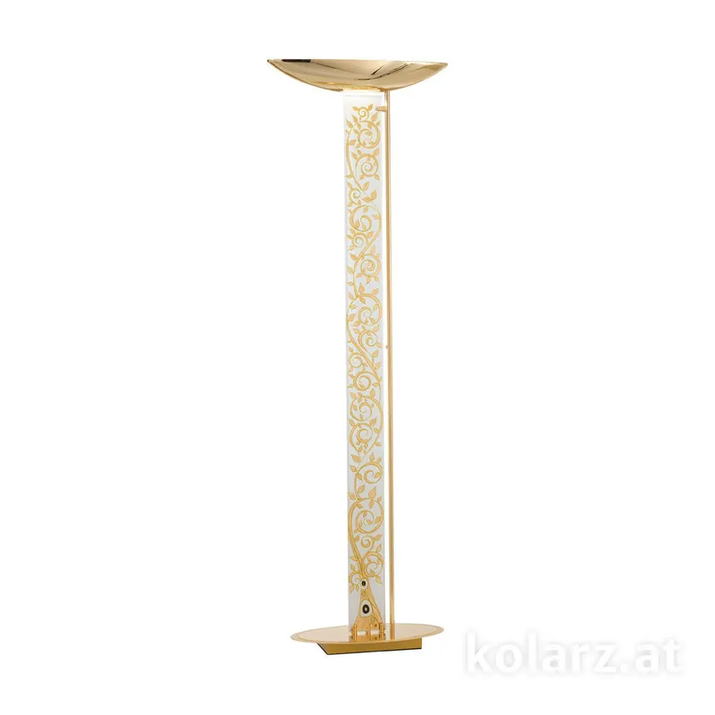Bodenleuchte DELPHI, Albero Gold, 185 LED Leuchtmittel inkludiert Preis Gesenkt