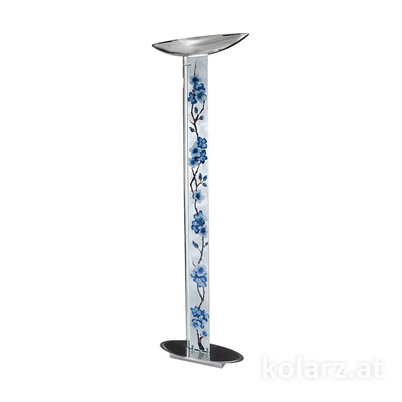 Bodenleuchte DELPHI, Primavera Silver, 185 LED Leuchtmittel inkludiert Neu Im Sortiment