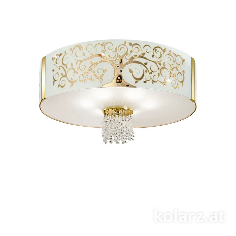 Mega-Angebot Deckenleuchte EMOZIONE, Albero Gold, Ø60
