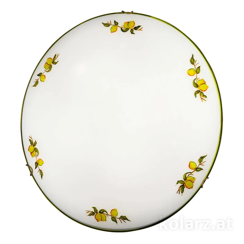 Sale Deckenleuchte NONNA, Altmessing, Ø50