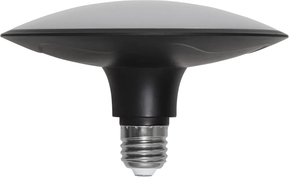 Illumination LED, E27,3000 K, schwarz, Teller Preisknaller