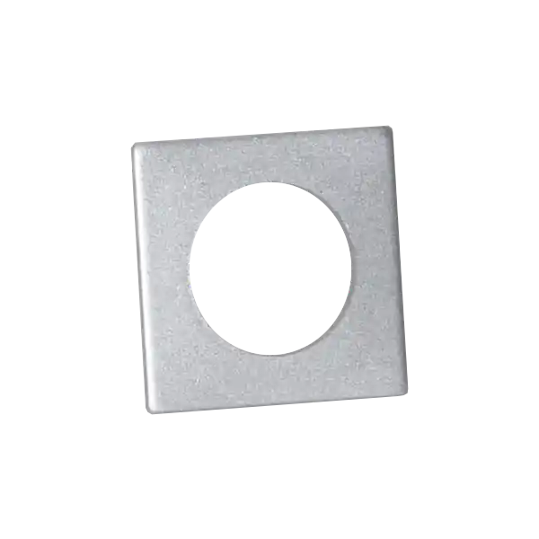 Zubehör für Fensterleuchter silberne Quadrate 7 Stück Knallerangebot