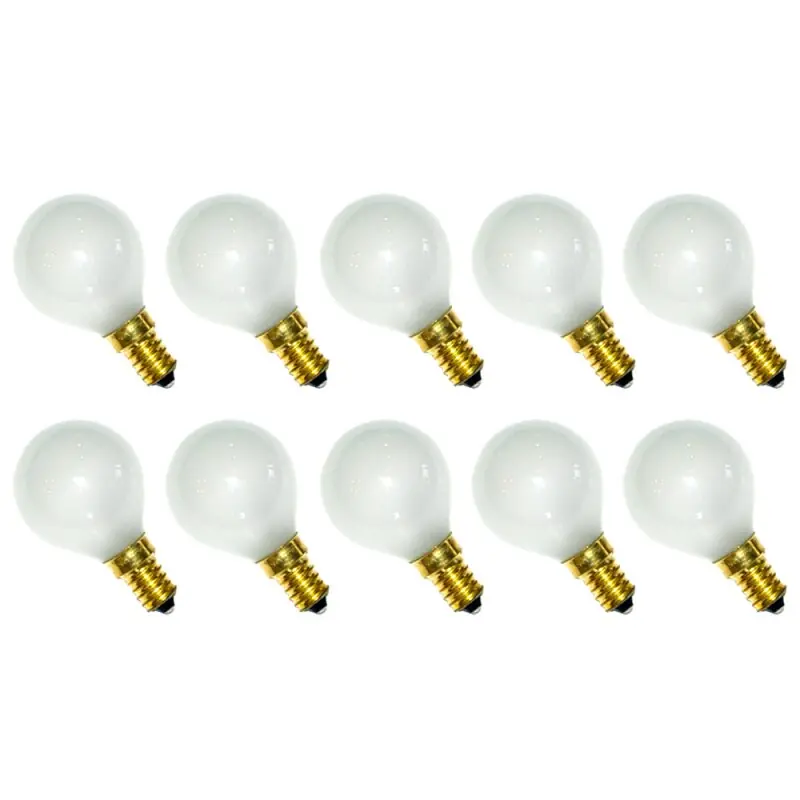 10 x Leuci Glühbirne Tropfen 15W E14 MATT Glühlampe 15 Watt Glühbirnen warmweiß dimmbar Neue Ware