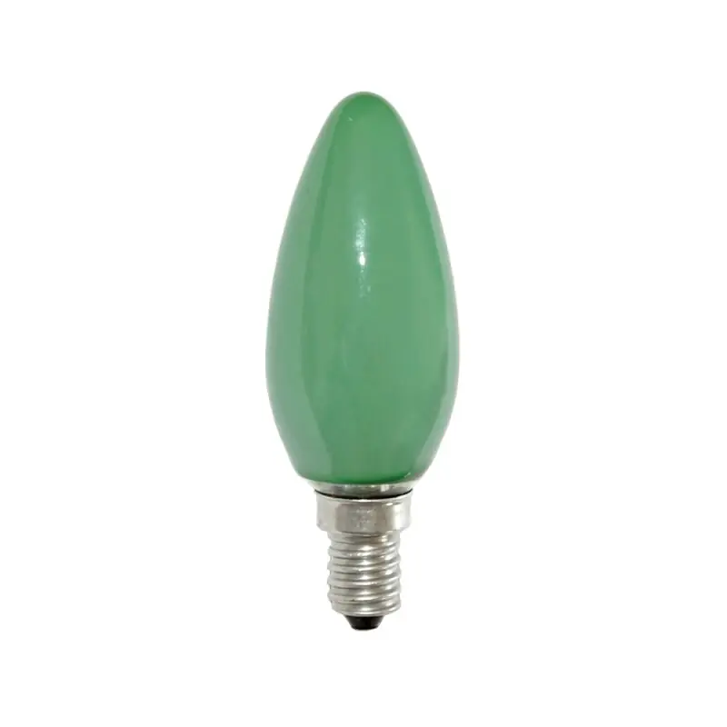 Glühbirne Kerze 25W GRÜN E14 Glühlampen Glühlampe Glühbirnen Kerzen Preisknaller