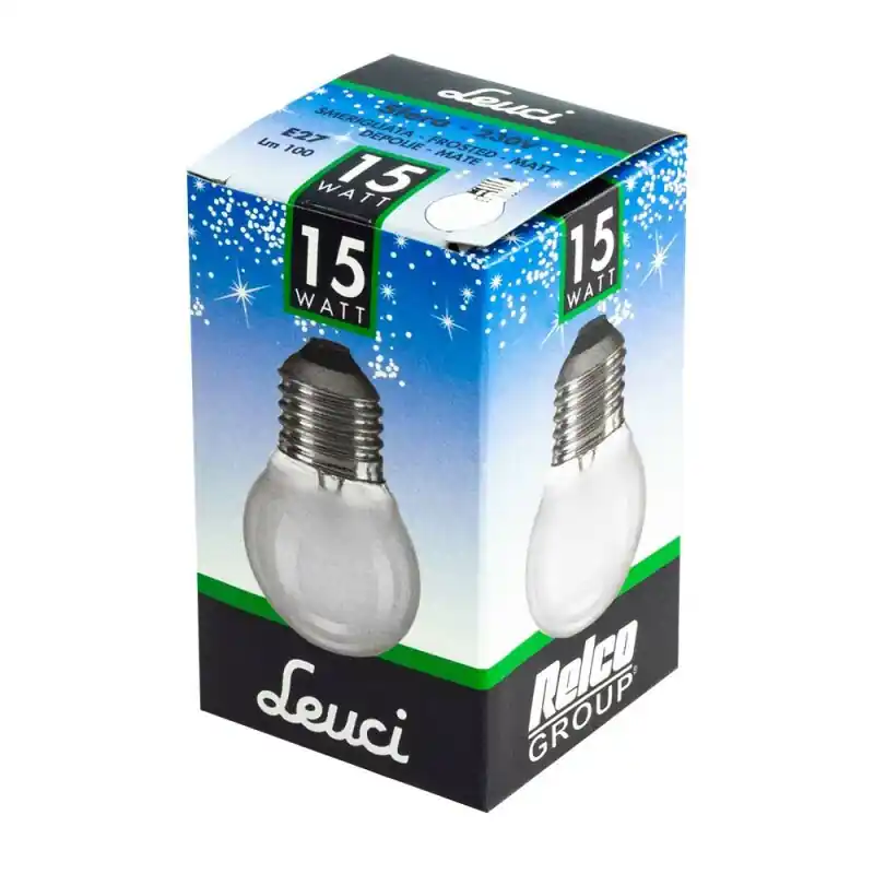 Leuci Glühbirne Tropfen 15W E27 MATT Glühlampe 15 Watt Glühbirnen warmweiß dimmbar Direktkauf