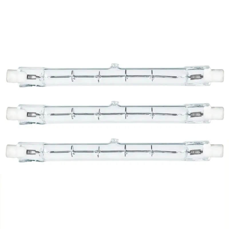 3 x Halogenstab 118mm 200W R7s Halogen 200 Watt Stab Leuchtmittel Halogenstäbe Preisknaller