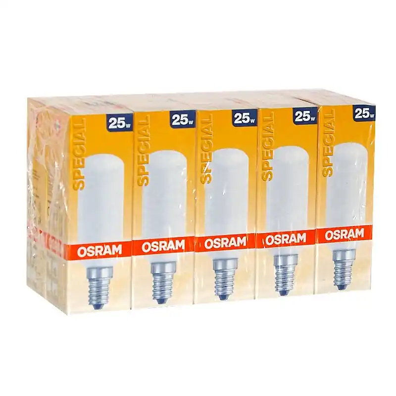 10 x OSRAM Röhre 25W E14 MATT Glühlampe Glühbirne 25 Watt Glühbirnen Glühlampen Nur Für Kurze Zeit