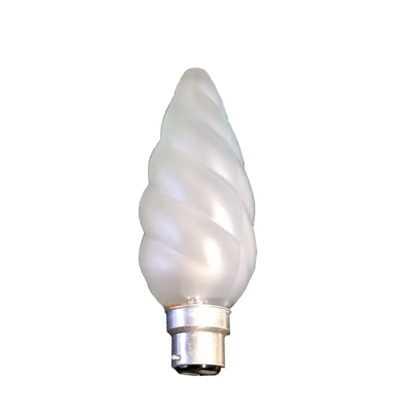 Wochenendangebot Osram Riesen Kerze Glühbirne 60W B22d Matt gedreht Glühlampe warmweiß dimmbar