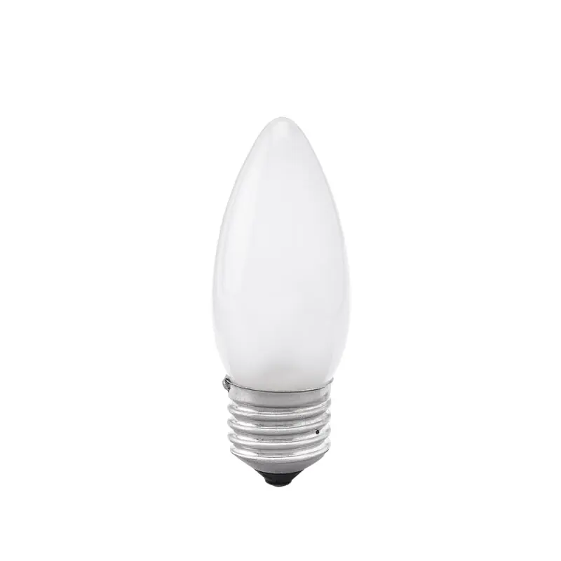 Rabatt 1 x GE Glühbirne Kerze 60W E27 MATT Glühlampe 60 Watt Glühbirnen Glühlampen