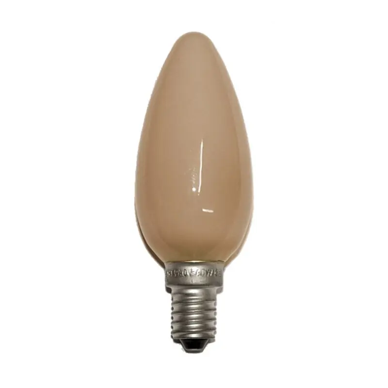 Kracherpreis Glühbirne Kerze Softone Cappuccino 40W E14 Glühlampe 40 Watt Glühbirnen Glühlampen