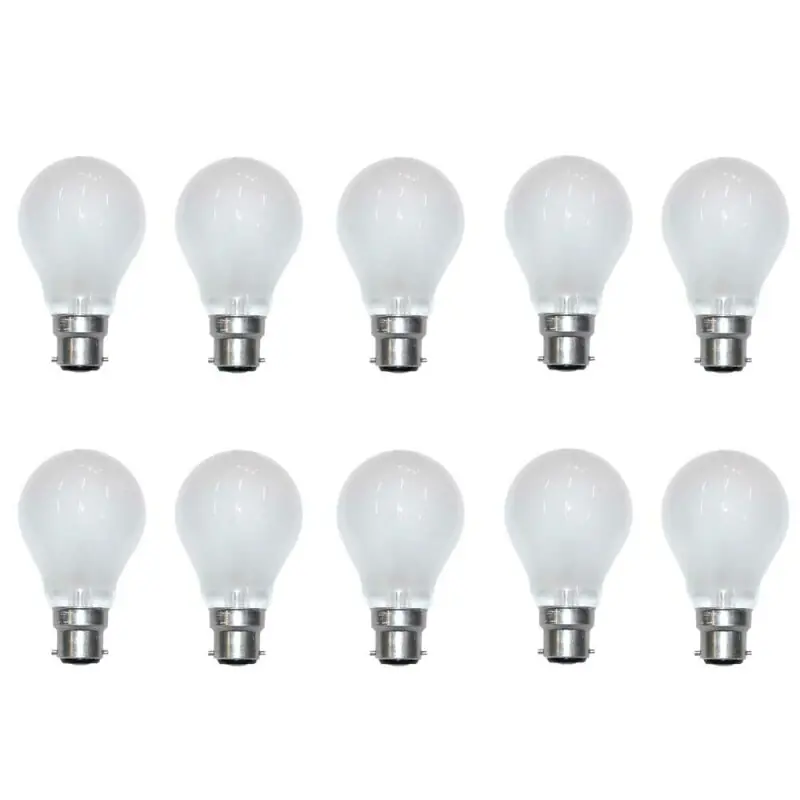 10 x Glühbirne B22d 75W MATT B22 Glühlampe Glühbirnen Glühlampen 75 Watt Neue Kollektion