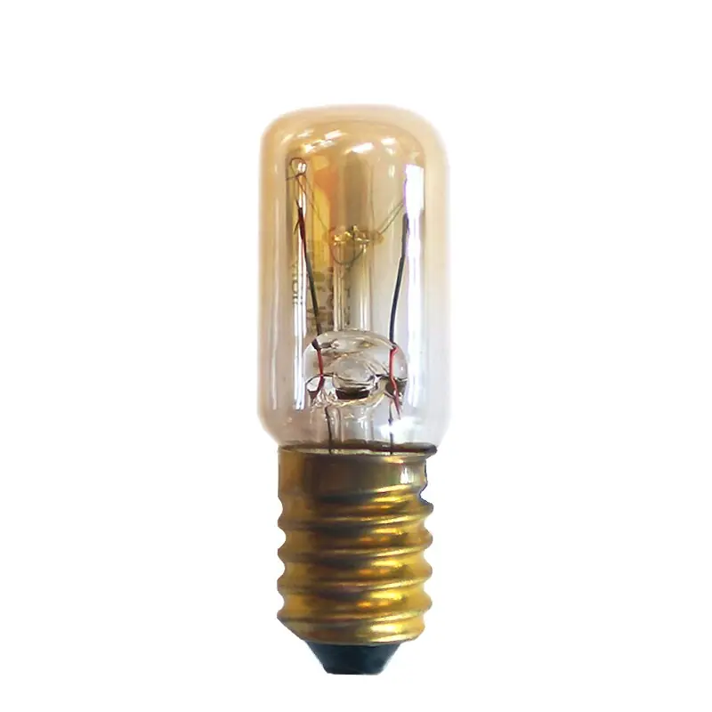 1 x Mini Röhre 6/10W 24-30V E14 klar Glühbirne Glühlampe Neu