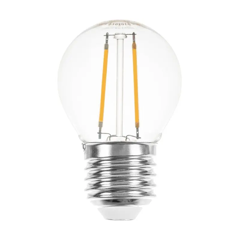 Gratis Versand LED Filament Tropfen Glühbirne 2W = 25W E27 klar Glühlampe Glühfaden 250lm Warmweiß 2700K
