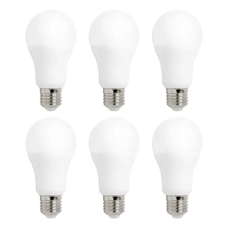 6 x LED Leuchtmittel 7W = 40W E27 matt warmweiß 2700K *Sonderangebot* Markenprodukt
