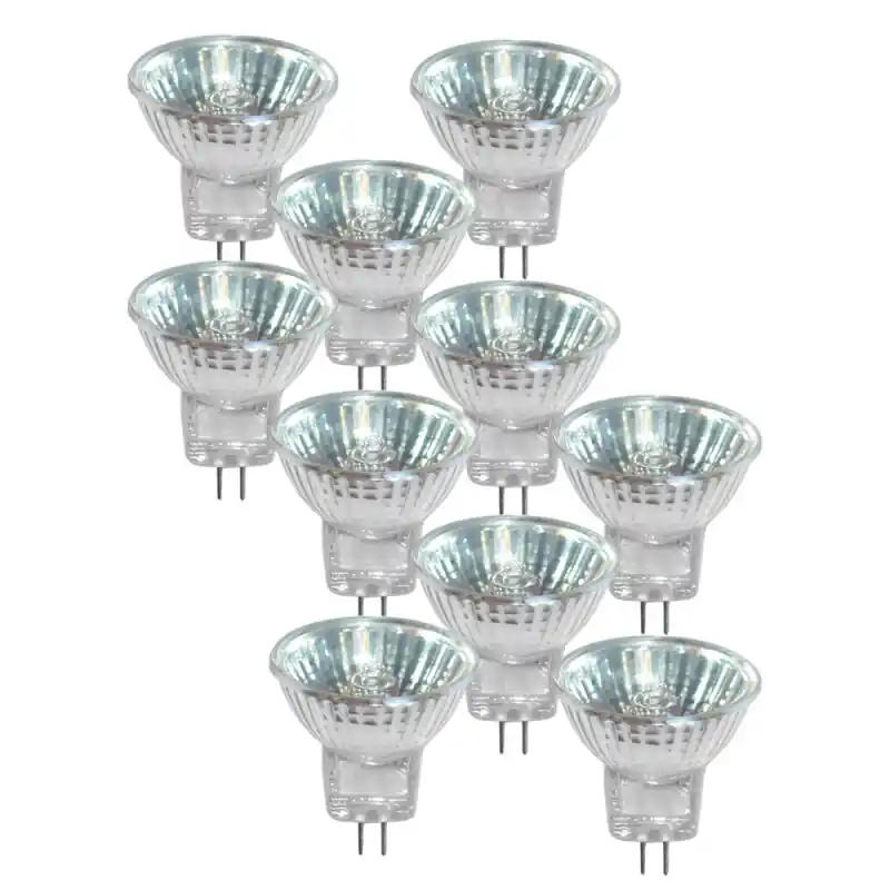 Meistverkauft 10 x Halogen Reflektor 20W GU4 30° 12V MR11 Halogenlampe
