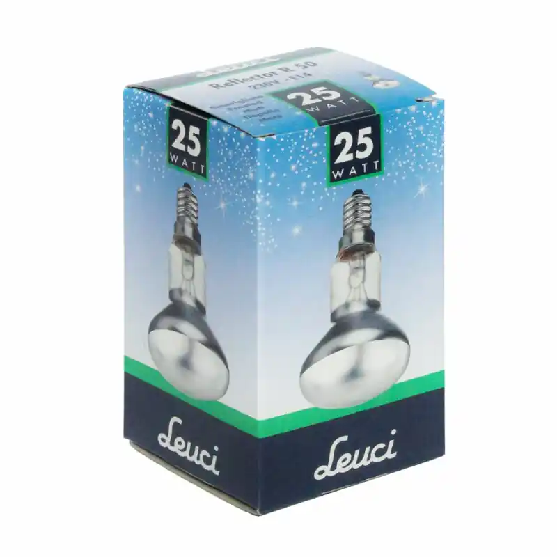 Expressversand Leuci Reflektor Glühbirne R50 25W E14 matt Glühlampe 25 Watt warmweiß dimmbar