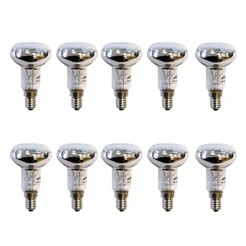 Top-Preis 10 x Reflektor Glühlampe R50 40W E14 Glühbirne 40 Watt warmweiß dimmbar