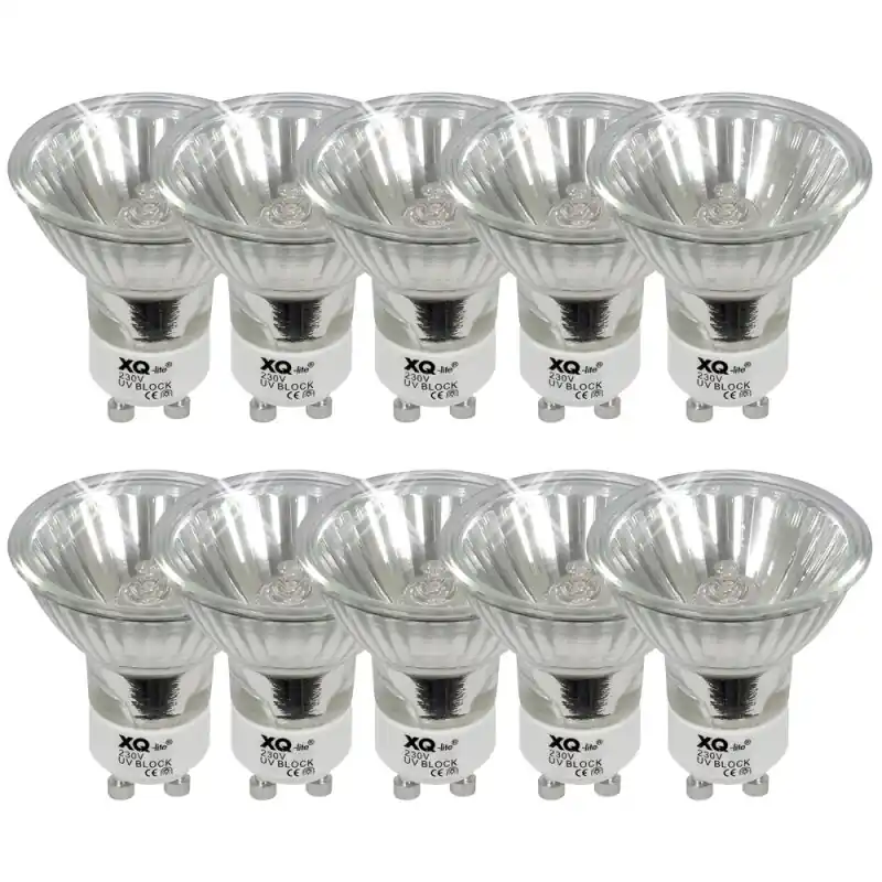 10 x Eco Halogen Reflektor 18W = 20W GU10 PAR16 warmweiß 2700K dimmbar 38° Gratis Versand