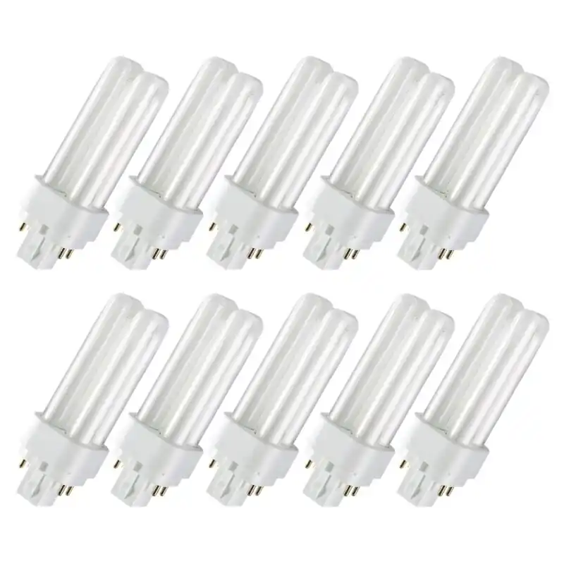 10 x Osram Dulux D/E 10W 827 G24q-1 Lumilux Interna 4P 10 Watt Energiesparlampe Kompaktleuchtstofflampe Nur Für Kurze Zeit