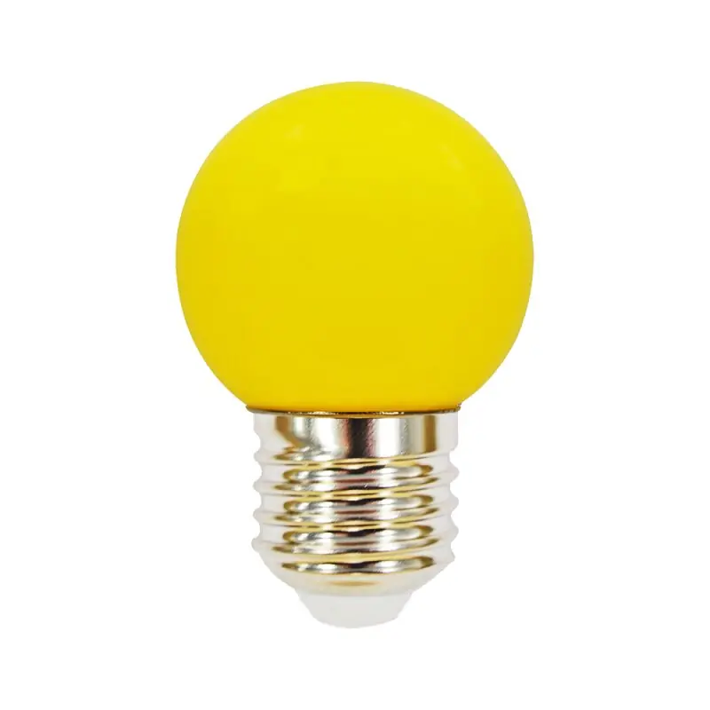 Begrenztes Angebot LED Leuchtmittel Tropfen Kugel 2W E27 360° GELB