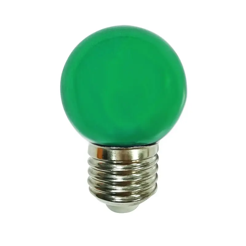 Beliebt LED Leuchtmittel Tropfen Kugel 2W E27 360° GRÜN