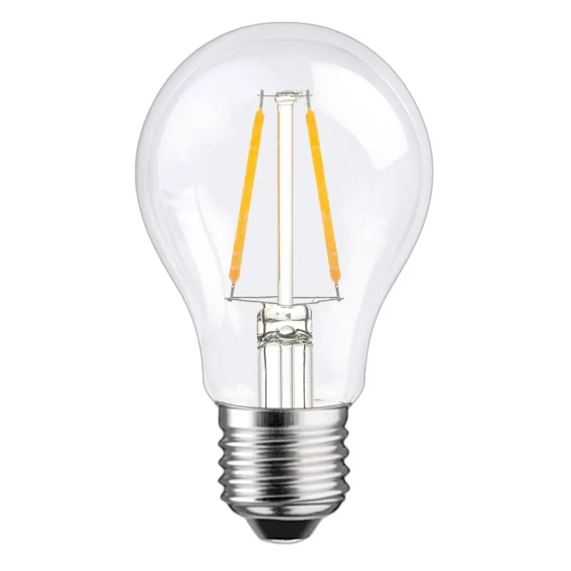 Heißes Angebot LED Filament Glühbirne 2W = 25W E27 klar Glühlampe warmweiß 2700K