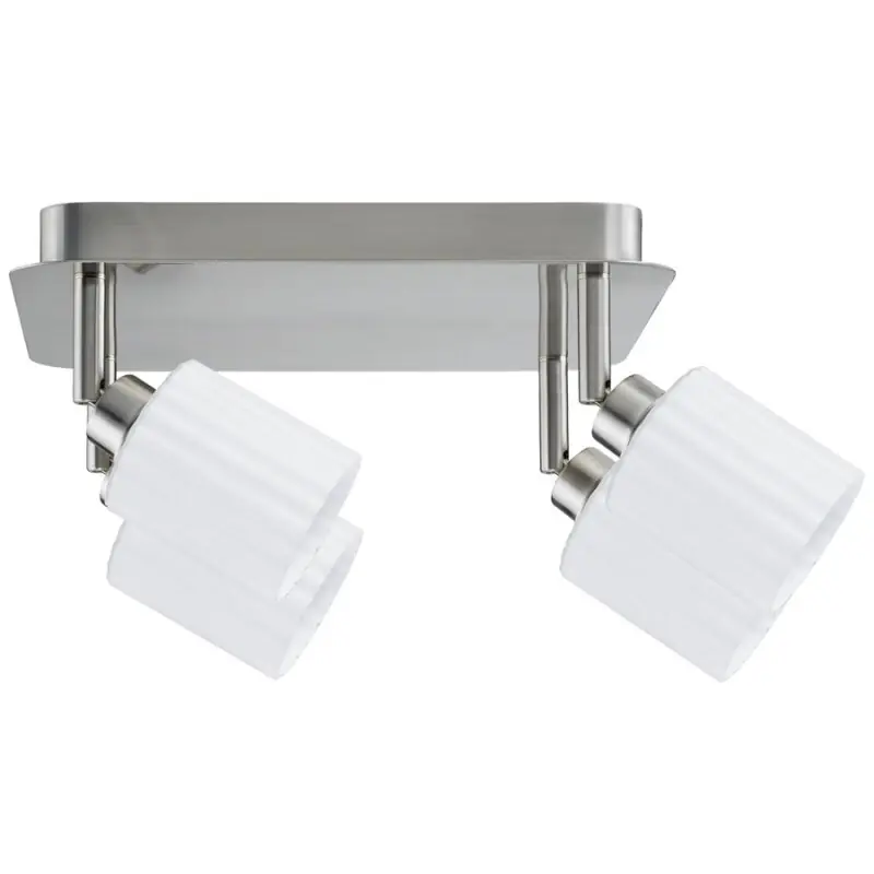 Paulmann LED Deckenleuchte Zylino Spotlights 4x3W warmweiß 3000K 230V Eisen gebürstet Highlight