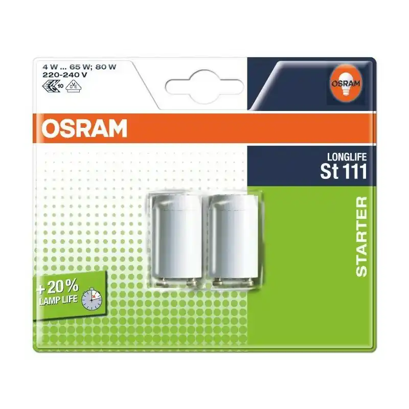 Preisknaller 2 x Osram Starter Longlife ST111 L 4W - 80W Single Operation