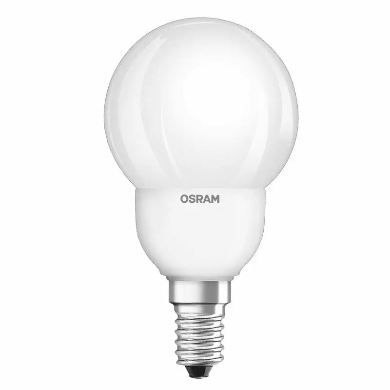 Osram Energiesparlampe Tropfen Superstar 9W E14 matt warmweiß 2700K Preisreduziert