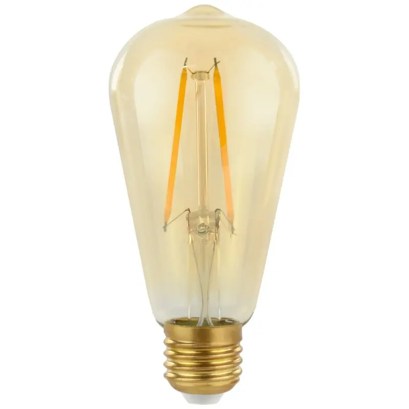 LED Filament Edison ST64 2W ~ 25W E27 klar Gold Retro Shine warmweiß 2700K Saisonangebot