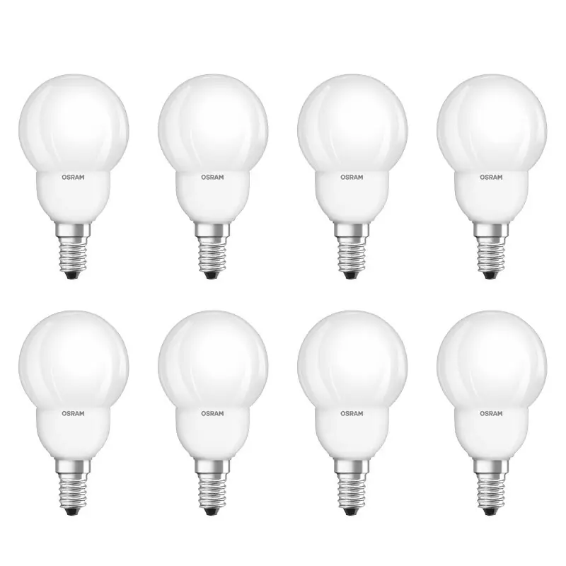8 x Osram Energiesparlampe Tropfen Superstar 9W E14 matt warmweiß 2700K Sofort Bestellen