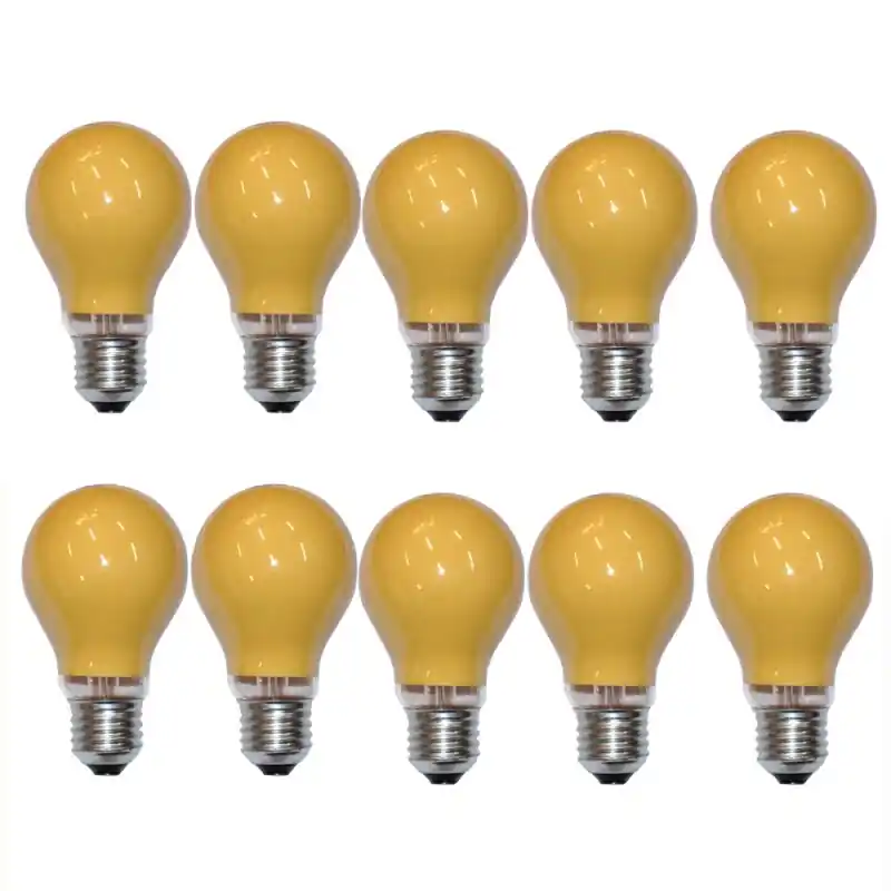 10 x Glühbirne 40W E27 Orange Glühlampe 40 Watt Glühbirnen Glühlampen Aktuell