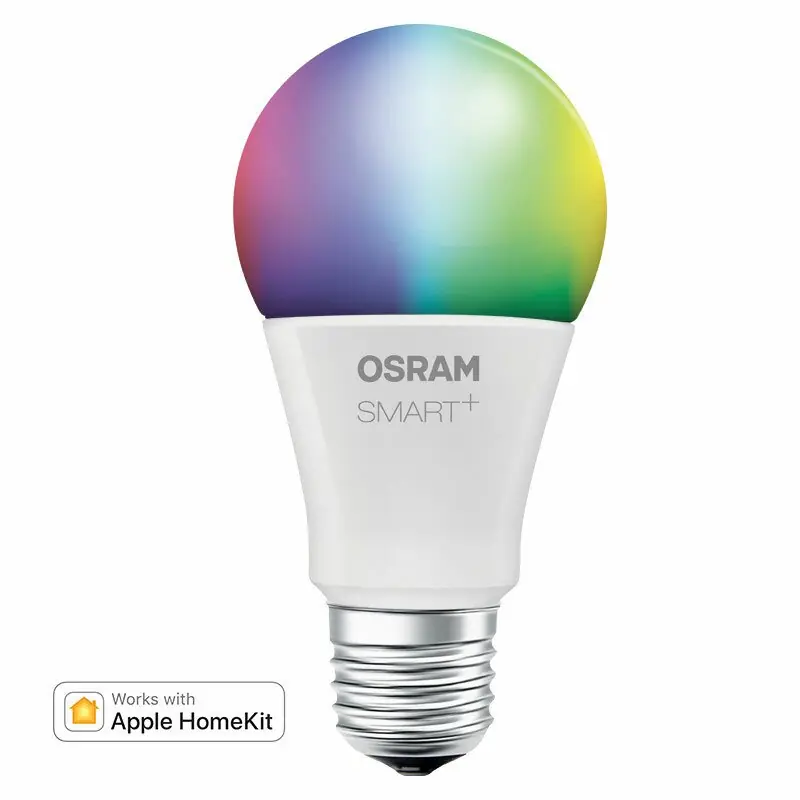 Osram Smart+ LED Leuchtmittel Apple HomeKit E27 RGBW Farbwechsel + warmweiß dimmbar Ersatz für 60W Neue Ware