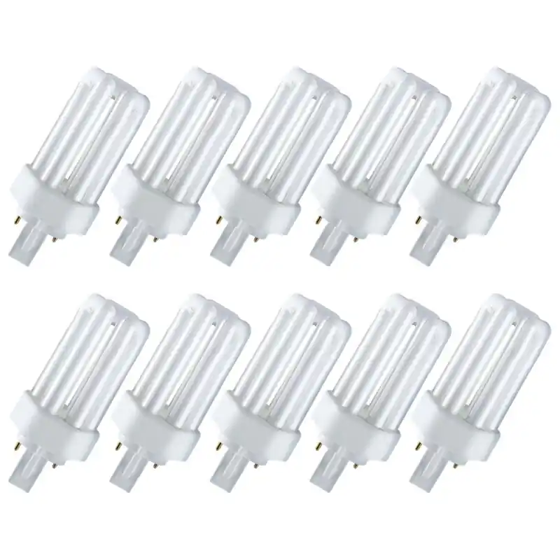 10 x Osram Kompaktleuchtstofflampe Dulux T Plus 26W 830 3000K Lumilux Warm White GX24d-3 Beliebt