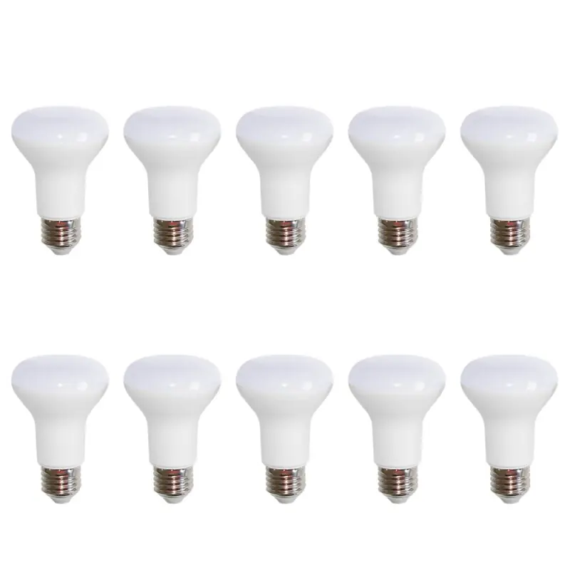 Mega-Angebot 10 x LED Leuchtmittel Reflektor R63 8W = 50W E27 matt warmweiß 2700K flood 120°